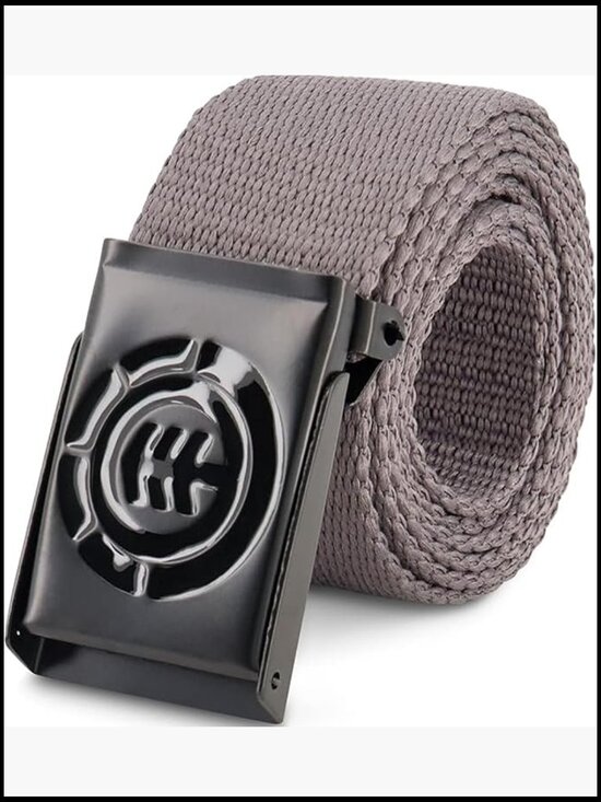 Adjustable Fabric Belt with Metal Buckle for Men and Women main image 7